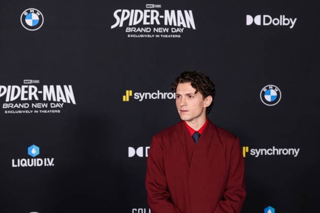 Los Angeles Premiere Of Columbia Pictures Spider-Man: Brand New Day HOLLYWOOD, LOS ANGELES, CALIFORNIA, USA - JULY 27: Tom Holland wearing custom Jacquemus, styled by Crystalle Cox arrives at the Los Angeles Premiere Of Columbia Pictures Spider-Man: Brand New Day held at the Dolby Theatre at Ovation Hollywood on July 27, 2026 in Hollywood, Los Angeles, California, United States. Hollywood Dolby Theatre at Ovation Hollywood California United States Copyright: xXavierxCollin ImagexPressxAgencyx