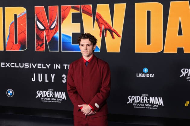Los Angeles Premiere Of Columbia Pictures Spider-Man: Brand New Day HOLLYWOOD, LOS ANGELES, CALIFORNIA, USA - JULY 27: Tom Holland wearing custom Jacquemus, styled by Crystalle Cox arrives at the Los Angeles Premiere Of Columbia Pictures Spider-Man: Brand New Day held at the Dolby Theatre at Ovation Hollywood on July 27, 2026 in Hollywood, Los Angeles, California, United States. Hollywood Dolby Theatre at Ovation Hollywood California United States Copyright: xXavierxCollin ImagexPressxAgencyx