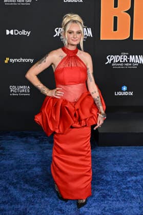 Tineke Younger bei der Premiere des Kinofilms Spider-Man: Brand New Day im Dolby Theatre. Los Angeles, 27.07.2026 *** Tineke Younger at the premiere of the movie *Spider-Man: Brand New Day* at the Dolby Theatre in Los Angeles, July 27, 2026 Foto:xD.xStarbuckx xFuturexImagex spider_man_6759