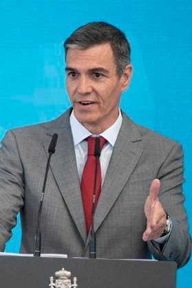 July 28, 2026, Madrid, Madrid, Spain: Prime Minister Pedro Sanchez during the press conference, reviewed the political year before the summer recess and presented the periodic accountability report Cumplindo at the Moncloa Complex, on 28 July, 2016 in Madrid, Spain Madrid Spain - ZUMAs197 20260728_aaa_s197_027 Copyright: xAtilanoxGarciax
