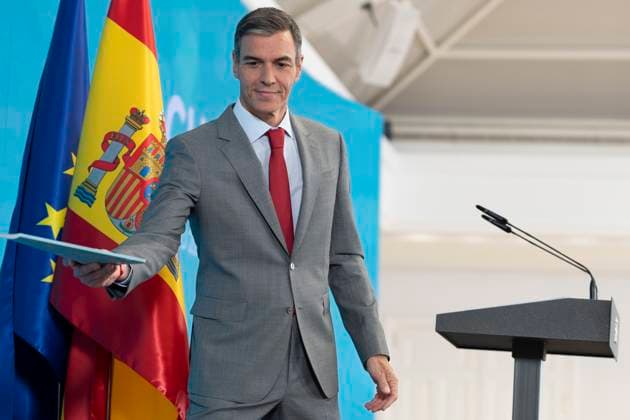 July 28, 2026, Madrid, Madrid, Spain: Prime Minister Pedro Sanchez during the press conference, reviewed the political year before the summer recess and presented the periodic accountability report Cumplindo at the Moncloa Complex, on 28 July, 2016 in Madrid, Spain Madrid Spain  - ZUMAs197 20260728_aaa_s197_035 Copyright: xAtilanoxGarciax