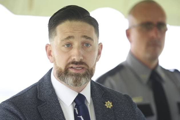 July 28, 2026, Raiford, Florida, USA: Jordan Kirkland, director of communications with the Florida Department of Corrections, speaks to members of the media next the Florida State Prison on the day of the scheduled executions of James Duckett and Dominick Occhicone, on Tuesday, July 28, 2026, in Raiford. The executions would mark the first time in FloridaÃ¢â‚¬â ¢s modern era of capital punishment that two people were put to death on the same day. Raiford USA - ZUMAs70_ 20260728_zan_s70_023 Copyright: xDouglasxR.xCliffordx