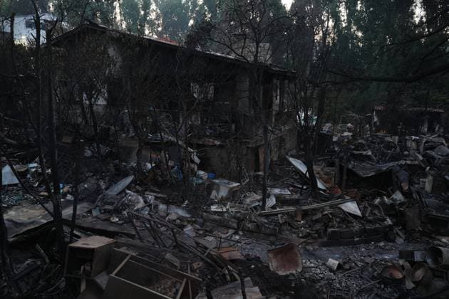 Images of the devastation caused by the forest fire in Pelayos de la Presa, Madrid province, Spain, Tuesday, July 28, 2026 Cordon Press 