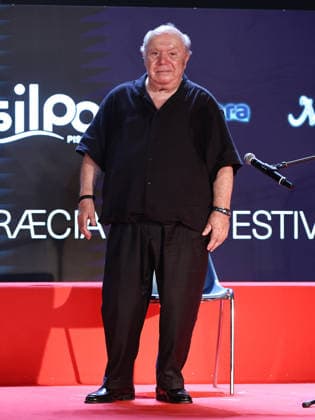 IPA87075681 - Soverato (CZ), 23rd edition of the Magna Graecia Film Festival—fourth night. Pictured: Lino Banfi  Copyright: xMarcoxProvvisionatox xMarcoxProvvisionatox 87075681