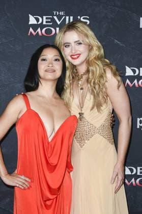 Lana Condor, Kathryn Newton at arrivals for THE DEVIL S MOUTH Premiere, The Culver Theater, Culver City, CA, July 28, 2026. Photo By: Elizabeth Goodenough Everett Collection THE DEVIL S MOUTH Premiere PUBLICATIONXNOTxINxCANxCHNxFRAxITAxJPNxNORxPOLxRUSxESPxUKxUSA