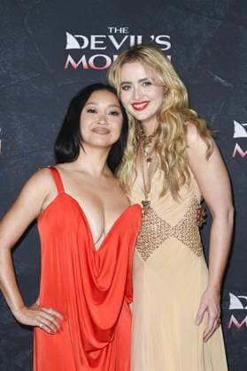 Lana Condor, Kathryn Newton at arrivals for THE DEVIL S MOUTH Premiere, The Culver Theater, Culver City, CA, July 28, 2026. Photo By: Elizabeth Goodenough Everett Collection THE DEVIL S MOUTH Premiere PUBLICATIONXNOTxINxCANxCHNxFRAxITAxJPNxNORxPOLxRUSxESPxUKxUSA