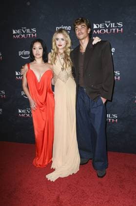 Lana Condor, Kathryn Newton, Gavin Casalegno at arrivals for THE DEVIL S MOUTH Premiere, The Culver Theater, Culver City, CA, July 28, 2026. Photo By: Elizabeth Goodenough Everett Collection THE DEVIL S MOUTH Premiere PUBLICATIONXNOTxINxCANxCHNxFRAxITAxJPNxNORxPOLxRUSxESPxUKxUSA