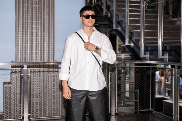 July 28, 2026, New York, New York, USA: MOSMO visits the Empire State Building in New York ahead of the Latin Alternative Music Conference. 28 July 2026 New York USA  - ZUMAa265 20260728_zep_a265_007 Copyright: xEricxAcquayex