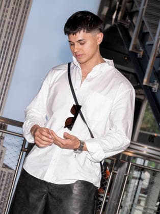 July 28, 2026, New York, New York, USA: MOSMO visits the Empire State Building in New York ahead of the Latin Alternative Music Conference. 28 July 2026 New York USA - ZUMAa265 20260728_zep_a265_012 Copyright: xEricxAcquayex