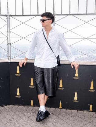 July 28, 2026, New York, New York, USA: MOSMO visits the Empire State Building in New York ahead of the Latin Alternative Music Conference. 28 July 2026 New York USA  - ZUMAa265 20260728_zep_a265_029 Copyright: xEricxAcquayex