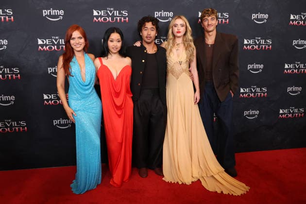 Culver City CA July 28: Tommi Rose, Lana Condor, Nico Hiraga, Kathryn Newton, Gavin Casalegno. at Los Angeles Screening Of The Devil s Mouth held at The Culver Theater in Culver City, CA. on July 28, 2026 Credit: AdMedia Culver City USA - ZUMAa123 20260728_zaa_a123_119 Copyright: xADx