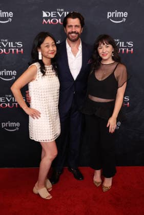 Culver City CA July 28: Myung Joh Wesner, Jeff Wadlow, Aja Gabel. at Los Angeles Screening Of The Devil s Mouth held at The Culver Theater in Culver City, CA. on July 28, 2026 Credit: AdMedia Culver City USA - ZUMAa123 20260728_zaa_a123_239 Copyright: xADx