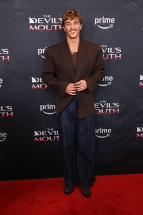 Culver City, CA, July 28: Gavin Casalegno at the Los Angeles screening of *The Devil s Mouth*, held at the Culver Theater in Culver City, CA on July 28, 2026. Credit: AdMedia 458614 2026 07 28 CA Culver City United States  Copyright: xAdMediax STAR_458614_034