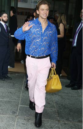 Igby Rigney leaving FX s The Shards press day Featuring: Igby Rigney Where: New York City, New York, United States When: 28 Jul 2026 Credit: Roger Wong INSTARimages EDITORIAL USE ONLY. NOT FOR USE BY NEWSPAPERS BASED IN THE UK. Copyright: xx instar55885002