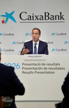 CaixaBank Reports Net Income of 3,203 Million Euros in the First Half of 2026 CaixaBank CEO Gonzalo Gortázar during a press conference at CaixaBank headquarters on July 29, 2026, in Valencia, Valencian Community, Spain. The CaixaBank Group reported a net profit of 3,203 million euros in the first half of 2026, representing an 8.5% increase compared to the 2,951 million euros recorded in the same period of the previous year. JULY 29, 2026, Valencia, Valencian Community, Spain  Copyright: xEduardoxManzanax 7693541