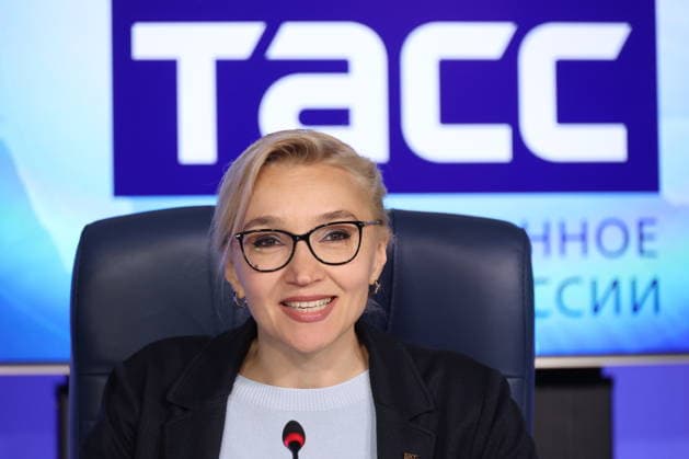 RUSSIA, MOSCOW - JULY 29, 2026: TASS journalist Anna Lukyanova during during a press conference to discuss work done by the Russian State Duma Committee for Science and Higher Education during the 8th Convocation of the Russian State Duma. Valery Sharifulin TASS  95588463