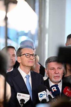 RECORD DATE NOT STATED 29.07.2026 WARSZAWA SEJM RP POSIEDZENIE SEJMU DZIEN PIERWSZY Warsaw, The 30th sitting of the Sejm of the Republic of Poland. Day 1 - Polish Parliament N Z MATEUSZ MORAWIECKI KLUB PARLAMENTARNY ROZWOJ PLUS STOWARZYSZENIE NOWY KLUB W SEJMIE POSLANKI POSLOWIE CZLONKOWIE FOT DAMIAN BURZYKOWSKI NEWSPIX.PL NEWSPIX.PL --- newspix.pl 