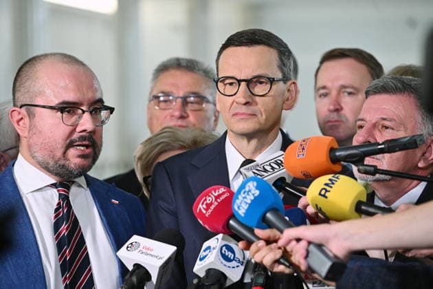 RECORD DATE NOT STATED 29.07.2026 WARSZAWA SEJM RP POSIEDZENIE SEJMU DZIEN PIERWSZY Warsaw, The 30th sitting of the Sejm of the Republic of Poland. Day 1 - Polish Parliament N Z MATEUSZ MORAWIECKI KLUB PARLAMENTARNY ROZWOJ PLUS STOWARZYSZENIE NOWY KLUB W SEJMIE POSLANKI POSLOWIE CZLONKOWIE FOT DAMIAN BURZYKOWSKI NEWSPIX.PL NEWSPIX.PL --- newspix.pl 