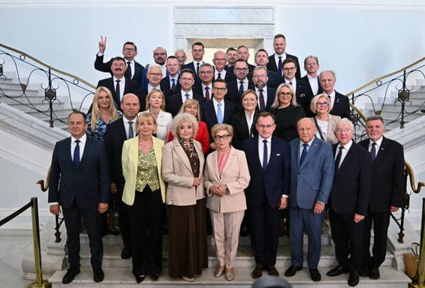 RECORD DATE NOT STATED 29.07.2026 WARSZAWA SEJM RP POSIEDZENIE SEJMU DZIEN PIERWSZY Warsaw, The 30th sitting of the Sejm of the Republic of Poland. Day 1 - Polish Parliament N Z MATEUSZ MORAWIECKI KLUB PARLAMENTARNY ROZWOJ PLUS STOWARZYSZENIE NOWY KLUB W SEJMIE POSLANKI POSLOWIE CZLONKOWIE FOT DAMIAN BURZYKOWSKI NEWSPIX.PL NEWSPIX.PL --- newspix.pl 