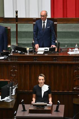 RECORD DATE NOT STATED 29.07.2026 WARSZAWA SEJM RP POSIEDZENIE SEJMU DZIEN PIERWSZY Warsaw, The 30th sitting of the Sejm of the Republic of Poland. Day 1 - Polish Parliament N Z SYLAWIA GREGORCZYK ABRAM RZECZNIK PRAW OBYWATELSKICH FOT DAMIAN BURZYKOWSKI NEWSPIX.PL NEWSPIX.PL --- newspix.pl 
