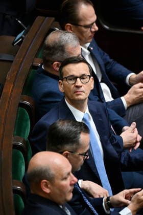 RECORD DATE NOT STATED 29.07.2026 WARSZAWA SEJM RP POSIEDZENIE SEJMU DZIEN PIERWSZY Warsaw, The 30th sitting of the Sejm of the Republic of Poland. Day 1 - Polish Parliament N Z MATEUSZ MORAWIECKI MARCIN HORALA SZYMON SZYNKOWSKI KLUB PARLAMENTARNY ROZWOJ PLUS STOWARZYSZENIE NOWY KLUB W SEJMIE POSLANKI POSLOWIE CZLONKOWIE FOT DAMIAN BURZYKOWSKI NEWSPIX.PL NEWSPIX.PL --- newspix.pl 