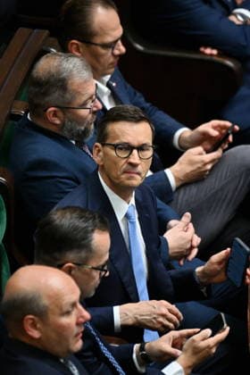 RECORD DATE NOT STATED 29.07.2026 WARSZAWA SEJM RP POSIEDZENIE SEJMU DZIEN PIERWSZY Warsaw, The 30th sitting of the Sejm of the Republic of Poland. Day 1 - Polish Parliament N Z MATEUSZ MORAWIECKI MARCIN HORALA SZYMON SZYNKOWSKI KLUB PARLAMENTARNY ROZWOJ PLUS STOWARZYSZENIE NOWY KLUB W SEJMIE POSLANKI POSLOWIE CZLONKOWIE FOT DAMIAN BURZYKOWSKI NEWSPIX.PL NEWSPIX.PL --- newspix.pl 