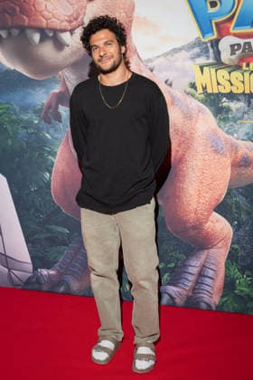 Paw Patrol The Dino Movie - Paris AJ French-Israeli singer and songwriter Amir Haddad poses attends La Pat Patrouille - Le film : Mission Dino (Paw Patrol: The Dino Movie) photocell film premiere at Pathe la Villette on July 29, 2026 in Paris, France. Photo by Alexis Jumeau ABACAPRESS.COM Paris France  Copyright: xJumeauxAlexis ABACAx