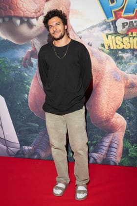 Paw Patrol The Dino Movie - Paris AJ French-Israeli singer and songwriter Amir Haddad poses attends La Pat Patrouille - Le film : Mission Dino (Paw Patrol: The Dino Movie) photocell film premiere at Pathe la Villette on July 29, 2026 in Paris, France. Photo by Alexis Jumeau ABACAPRESS.COM Paris France  Copyright: xJumeauxAlexis ABACAx