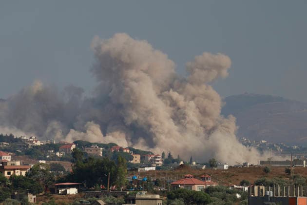 July 29, 2026, Nabatieh District, South Lebanon, lebanon: The Israeli army carried out a massive demolition operation, destroying several houses in the town of Kfartebnit, southern Lebanon, on July 29, 2026. Nabatieh District lebanon - ZUMAb339 20260729_znp_b339_001 Copyright: xAbdulxKaderxAlxBayx