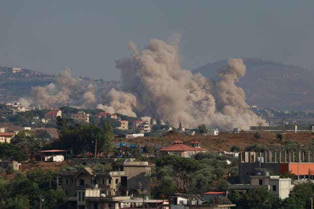 July 29, 2026, Nabatieh District, South Lebanon, lebanon: The Israeli army carried out a massive demolition operation, destroying several houses in the town of Kfartebnit, southern Lebanon, on July 29, 2026. Nabatieh District lebanon - ZUMAb339 20260729_znp_b339_003 Copyright: xAbdulxKaderxAlxBayx