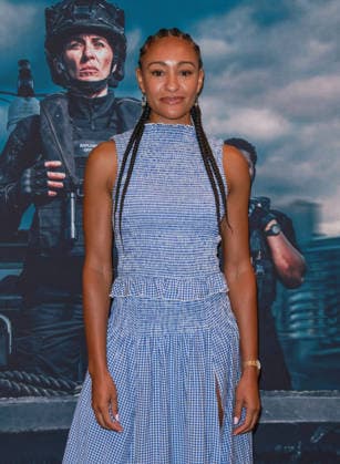July 29, 2026, London, United Kingdom: Natalie Simpson attends the photocall for Trigger Point Season 4 at The Soho Hotel in London. London United Kingdom - ZUMAs197 20260729_aaa_s197_048 Copyright: xBrettxCovex