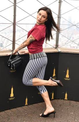 NEW YORK, NY - JULY 29: Emjay visits the Empire State Building Ahead of the 2026 Latin Alternative Music Conference on July 29, 2026 in New York City. Copyright: xMediaPunchx
