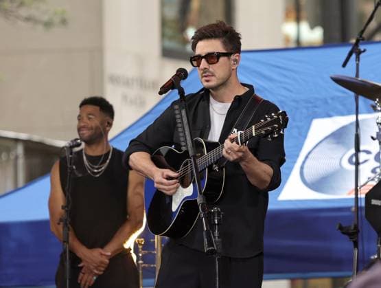 Marcus Mumford of Mumford & Sons on stage for Citi Concert Series on NBC TODAY with Mumford & Sons, Rockefeller Plaza, New York, NY, July 29, 2026. Photo By: Eli Winston Everett Collection Citi Concert Series on NBC TODAY with Mumford & Sons PUBLICATIONXNOTxINxCANxCHNxFRAxITAxJPNxNORxPOLxRUSxESPxUKxUSA