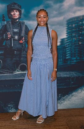 July 29, 2026, London, United Kingdom: Natalie Simpson attends the photocall for Trigger Point Season 4 at The Soho Hotel in London. London United Kingdom  - ZUMAs197 20260729_aaa_s197_052 Copyright: xBrettxCovex