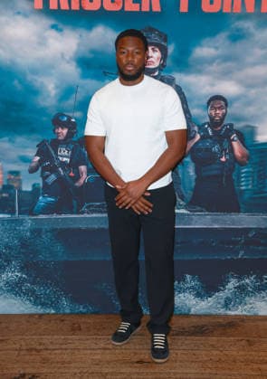 July 29, 2026, London, United Kingdom: Eric Shango takes part in a photocall for Trigger Point Season 4 at The Soho Hotel in London London United Kingdom  - ZUMAs197 20260729_aaa_s197_054 Copyright: xBrettxCovex