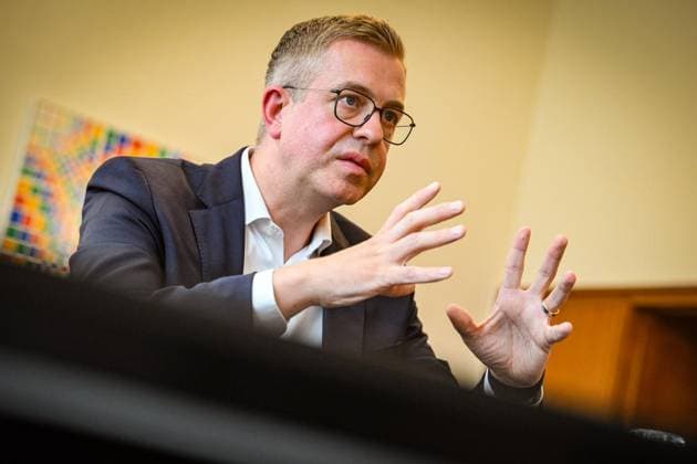 Interview Stefan Evers (CDU) ** NUR FÜR REDAKTIONELLE ZWECKE ** EDITORIAL USE ONLY **<p>Stefan Evers (CDU), Finanzsenator und Bürgermeisterkandidat , fotografiert am 29.07.2026 in Berlin. Berlin Berlin Berlin Copyright: MaurizioxGambarini *** Interview with Stefan Evers, CDU ** FOR EDITORIAL PURPOSES ONLY ** EDITORIAL USE ONLY ** p Stefan Evers, CDU, Senator for Finance and mayoral candidate, photographed on July 29, 2026, in Berlin Berlin Berlin Berlin Copyright MaurizioxGambarini Copyright: MaurizioxGambarini doc86xfubsseagxpg4jvwo ,EDITORIAL USE ONLY