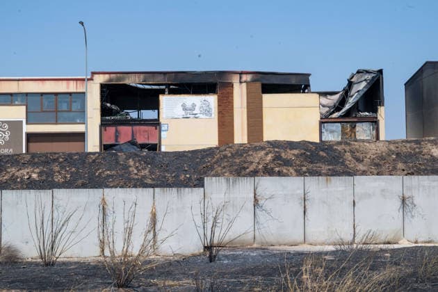 July 29, 2026, Madrid, Madrid, Spain: The devastating Sierra Oeste wildfire has scorched around 34,000 hectares (approx. 84,000 acres) in the Community of Madrid, severely hitting the municipalities of ChapineroÂ­a and Navas del Rey. Madrid Spain  - ZUMAd308 20260729_zsp_d308_004 Copyright: xJuanxCarlosxLucasx