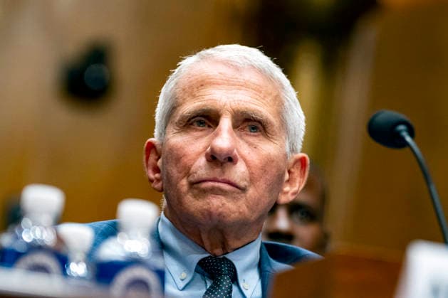 Former Director of the National Institute of Allergy and Infectious Diseases Dr. Anthony Fauci testifies during a Senate Homeland Security and Governmental Affairs Committee hearing at the U.S. Capitol in Washington, DC on Wednesday, July 29, 2026. Fauci was expected to be questioned about his diary entries during his handling of the Covid-19 pandemic, but invoked his fifth amendment rights.  WAP20260729310 BONNIExCASH
