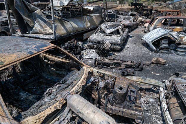 July 29, 2026, Madrid, Madrid, Spain: The devastating Sierra Oeste wildfire has scorched around 34,000 hectares (approx. 84,000 acres) in the Community of Madrid, severely hitting the municipalities of ChapineroÂ­a and Navas del Rey. Madrid Spain - ZUMAd308 20260729_zsp_d308_022 Copyright: xJuanxCarlosxLucasx