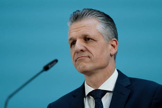 Pressestatement, Sondersitzung, CDU CSU-Bundestagsfraktion Bundestag, Jakob-Kaiser-Haus, Pressestatement, Sondersitzung, CDU CSU-Bundestagsfraktion, Fraktionsvorsitzender, Thorsten Frei Berlin Berlin GER *** Press Statement, Special Session, CDU CSU Parliamentary Group in the Bundestag, Jakob Kaiser House, Press Statement, Special Session, CDU CSU Parliamentary Group in the Bundestag, Parliamentary Group Chair, Thorsten Frei, Berlin, Berlin, GER