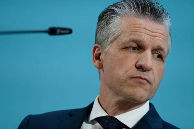 Pressestatement, Sondersitzung, CDU CSU-Bundestagsfraktion Bundestag, Jakob-Kaiser-Haus, Pressestatement, Sondersitzung, CDU CSU-Bundestagsfraktion, Fraktionsvorsitzender, Thorsten Frei Berlin Berlin GER *** Press Statement, Special Session, CDU CSU Parliamentary Group in the Bundestag, Jakob Kaiser House, Press Statement, Special Session, CDU CSU Parliamentary Group in the Bundestag, Parliamentary Group Chair, Thorsten Frei, Berlin, Berlin, GER