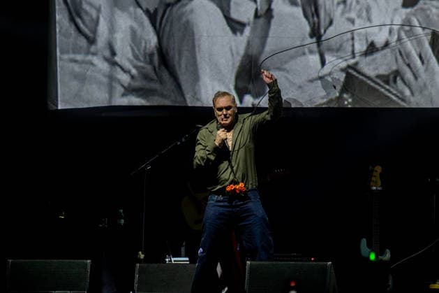 Morrissey Concert at the Movistar Arena British singer Morrissey during his concert at the Movistar Arena on July 29, 2026, in Madrid, Spain. The artist returns to Madrid after a decade with the tour promoting Make Up Is a Lie, his highly anticipated comeback album. JULY 29, 2026 CONCERT MUSIC MUSICIAN ENTERTAINMENT CULTURE SINGER Madrid Madrid, Spain  Copyright: xRicardoxRubiox 7694587