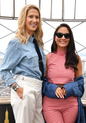 NEW YORK, NY - JULY 29: Taylor Donohue and Taylor Strecker at The Empire State Building to promote the premiere of the new reality series House of Stassi on Freeform and Hulu in New York City on July 29, 2026. Copyright: xmpi099 MediaPunchx