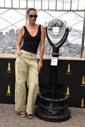 NEW YORK, NY - JULY 29: Kristina Kelly at The Empire State Building to promote the premiere of the new reality series House of Stassi on Freeform and Hulu in New York City on July 29, 2026. Copyright: xmpi099 MediaPunchx