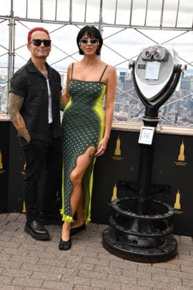 NEW YORK, NY - JULY 29: Nick Martin and Katie Maloney at The Empire State Building to promote the premiere of the new reality series House of Stassi on Freeform and Hulu in New York City on July 29, 2026. Copyright: xmpi099 MediaPunchx