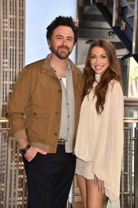 NEW YORK, NY - JULY 29: Beau Clark and Stassi Schroeder at The Empire State Building to promote the premiere of the new reality series House of Stassi on Freeform and Hulu in New York City on July 29, 2026. Copyright: xmpi099 MediaPunchx