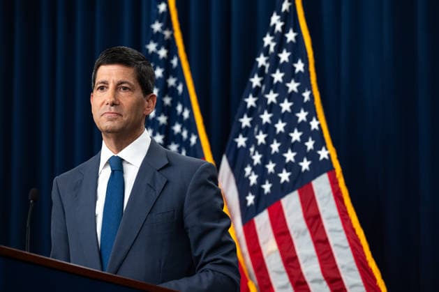 Chairman of the Federal Reserve Kevin Warsh speaks at a press conference at the Federal Reserve in Washington, DC on Wednesday, July 29, 2026. The Federal Reserve announced they will hold rates steady, but three officials dissented in a fractured vote.  WAP20260729022 ANNABELLExGORDON