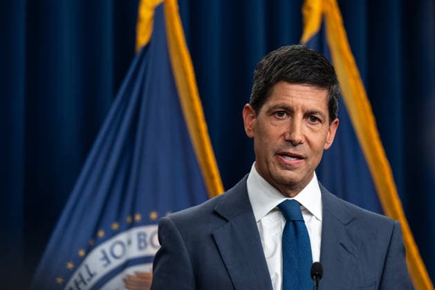 Chairman of the Federal Reserve Kevin Warsh speaks at a press conference at the Federal Reserve in Washington, DC on Wednesday, July 29, 2026. The Federal Reserve announced they will hold rates steady, but three officials dissented in a fractured vote.  WAP20260729013 ANNABELLExGORDON