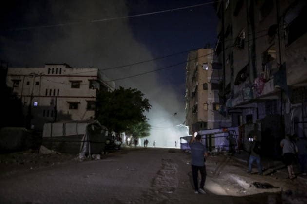 Israeli forces continue attacking Gaza despite the ceasefire GAZA CITY, GAZA, PALESTINE - JULY 29: A view of the destruction after Israeli war planes hit a Palestinian family house, violating the ceasefire, at Al-Shati camp in Gaza City, Gaza, Palestine on July 29, 2026. Saeed M. M. T. Jaras Anadolu Gaza City Gaza. Editorial use only. Please get in touch for any other usage.  Copyright: x2026xAnadoluxSaeedxM.xM.xT.xJarasx