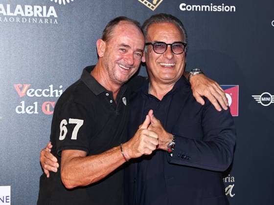 IPA87099656 - Soverato (CZ), 23rd edition of the Magna Graecia Film Festival – 5th evening. Pictured: Leonardo Metalli, Giuseppe Spadafora  Copyright: xMarcoxProvvisionatox xMarcoxProvvisionatox 87099656